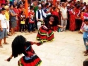 लाखे नाच संरक्षणमा नेवार समुदाय